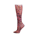 Kellis Gifts Apparel Sm Floral Plus Size Pretty Compression Socks, Look Cute while helping rescued animals!