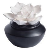 Kellis Gifts aromatherapy Porcelain Gardenia Airome Diffuser with Peppermint Oil Aromatherapy