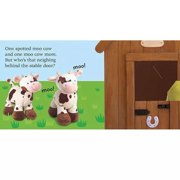 Kellis Gifts Baby Activity Toys Peek-A-Boos Farm Animals Pop-Up Board Book for Kids