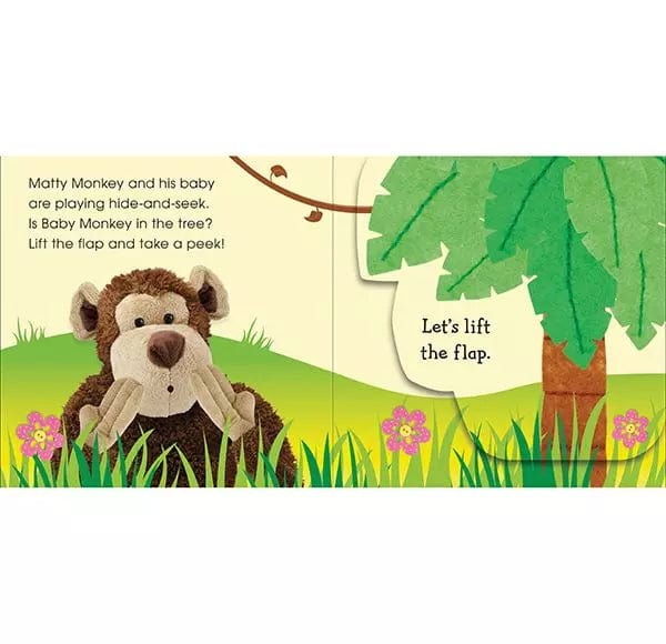 Kellis Gifts Baby Toys & Activity Equipment Peek A Boo Puppies Pop Up Board Book for Kids