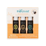 TheraWell Essential Oil Rollerball Set 3 Pack- Mood Booster