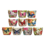 Kellis Gifts Coin Bag Keychain Butterfly Coin Purses Assorted