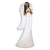 Kellis Gifts Figurines Faith Angel Inspirational Angels Love Hope Faith-Dark Skin