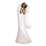 Kellis Gifts Figurines Love angel Inspirational Angels Love Hope Faith-Dark Skin