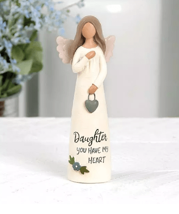 Kellis Gifts Gifts Daughter You Have My Heart Angel-Gift from Mother to Daughter