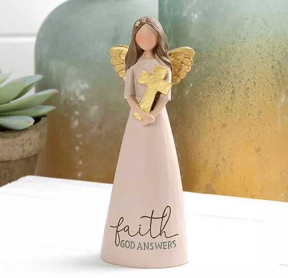 Kellis Gifts Gifts Faith God Answers Angel Figurine