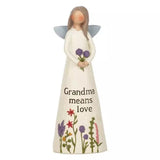 Kellis Gifts Gifts Grandma Angel Figure - Grandma Means Love