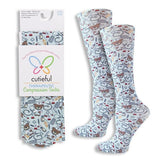 Kellis Gifts Socks Compression Nurses-Cute Bears Knee High Compression Socks that are CUTE!  Feel Good & Look Cute Too! *