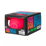 Kellis Gifts Stress Ball Pink NeeDoh the Groovy Glob Piggy Stress Ball - Dig' It Pig for those with ADD, ADHD, OCD, Autism, and anxiety