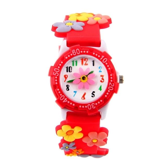 Kid's 3D Watch with Bees, Bugs, Cops & Animals! So Cute & Colorful! Quartz - The Pink Pigs, A Compassionate Boutique