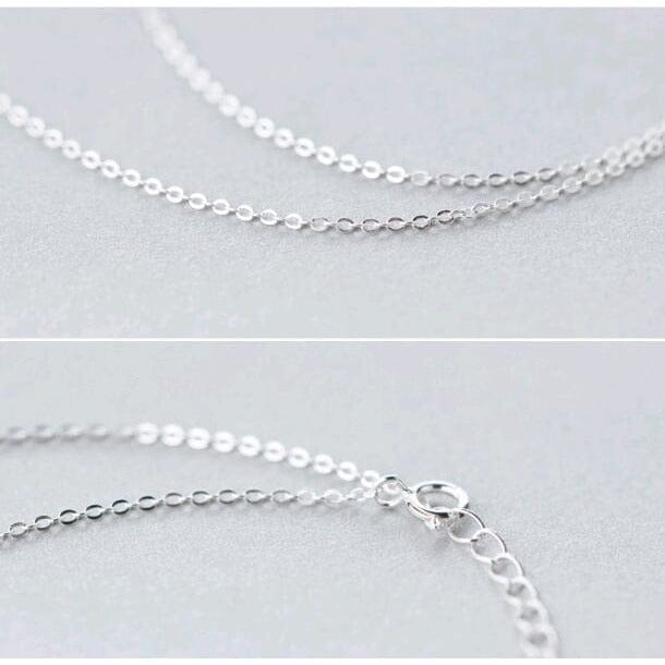 King He Fine Fashion Jewelry SET Rose Gold "V" Dainty Sterling Silver Necklace perfect for Vegans!