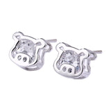 Kitty Fine Fashion Jewelry Ring CZ Earrings Pig Jewelry, Rings, Earrings and Necklaces Sterling Silver