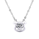 Kitty Fine Fashion Jewelry Ring CZ Necklace Pig Jewelry, Rings, Earrings and Necklaces Sterling Silver