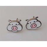 Kitty Fine Fashion Jewelry Ring White Earring Pig Jewelry, Rings, Earrings and Necklaces Sterling Silver