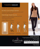 KOMAR LAYERING LLC Leggings Cuddl Duds ThermaWear High Waisted Leggings - Black XL