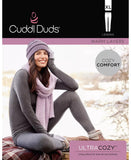 KOMAR LAYERING LLC Leggings Cuddl Duds Ultra Cozy Mid Rise Leggings - Charcoal Heather, Blue & Burgundy XL