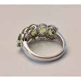 LA Fine Fashion Jewelry-Ring Gorgeous and Affordable 4ctw Peridot Ring in 925 Silver