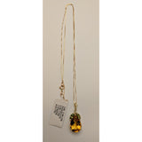 LA Fine Jewelry Necklaces Sparkling 6.5ctw Citrine and Peridot Necklace in 14K Gold