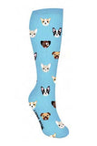 Living Royal Socks Dog Knee High Compression Socks! Feel Good & Look Cute Too! *