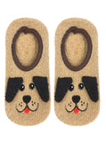 Living Royal Socks Fuzzy Dog Slipper Socks by Living Royal