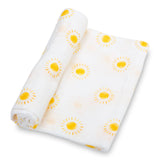 LollyBanks Swaddle Blanket You're My Sunshine - Baby Swaddle Blanket Set of 3