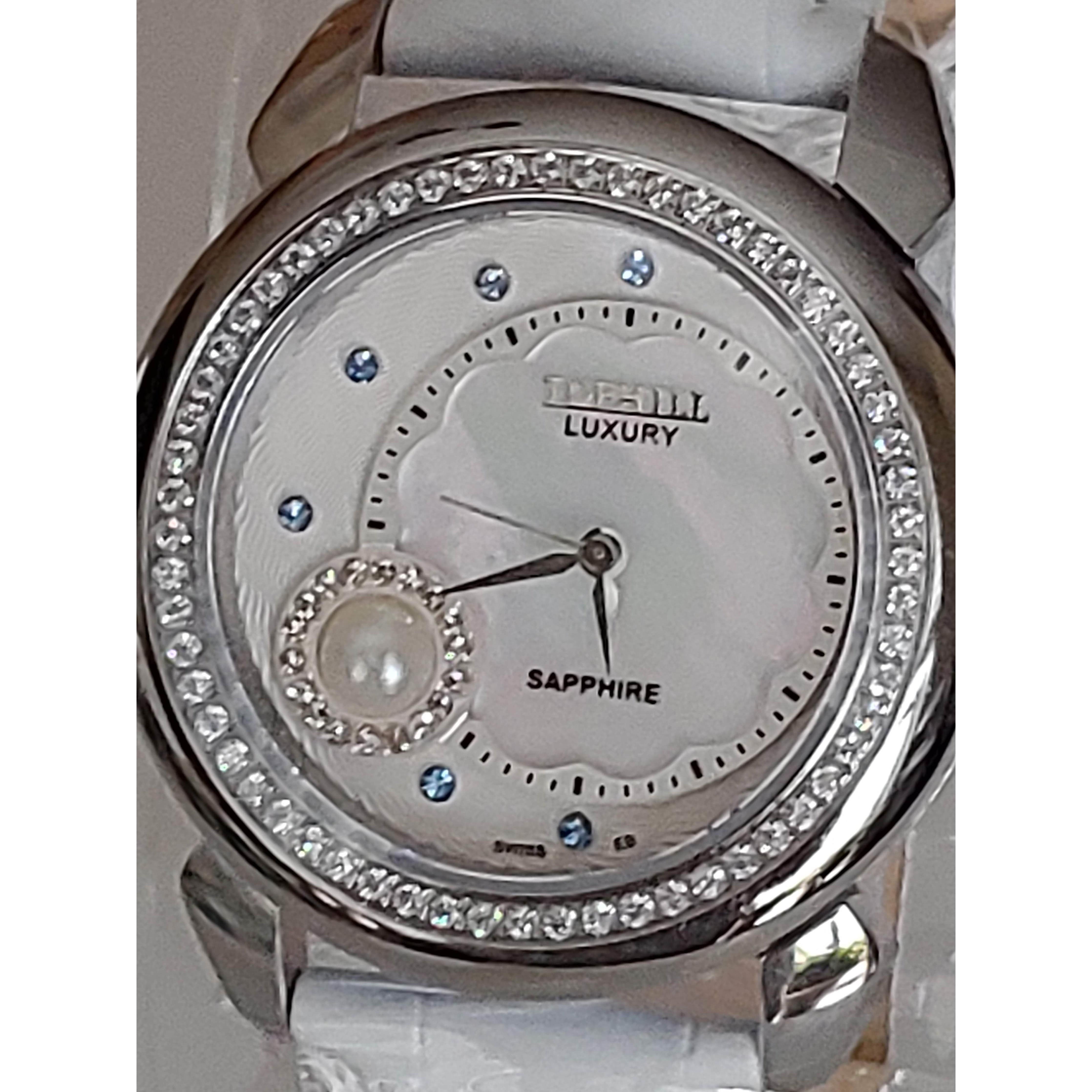 Luxury Women's Watch, Diamond, Mother of Pearl, Pearl Elegant & Gorgeous! - The Pink Pigs, A Compassionate Boutique