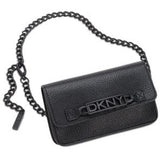 Macy's Belt Fanny Pack Dkny Logo-Plate Chain-Strap Belt Bag - Black - M/L