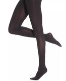 Macy's black tights Hue Opaque Styletech Tights Size 3