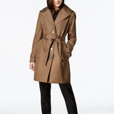 Macy's-Calvin Klein rain jacket Calvin Klein Belted Water Resistant Trench Coat XS