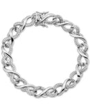 Macy's Fine Fashion Jewelry Bracelet Diamond Accent Infinity Bracelet Diamond Accent Bracelets Created for Macy's 70% OFF Retail