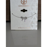 Macy's Fine Fashion Jewelry-Necklace Silver Bow Giani Bernini Necklaces-Selection of Italian Sterling Silver Designer Jewelry*