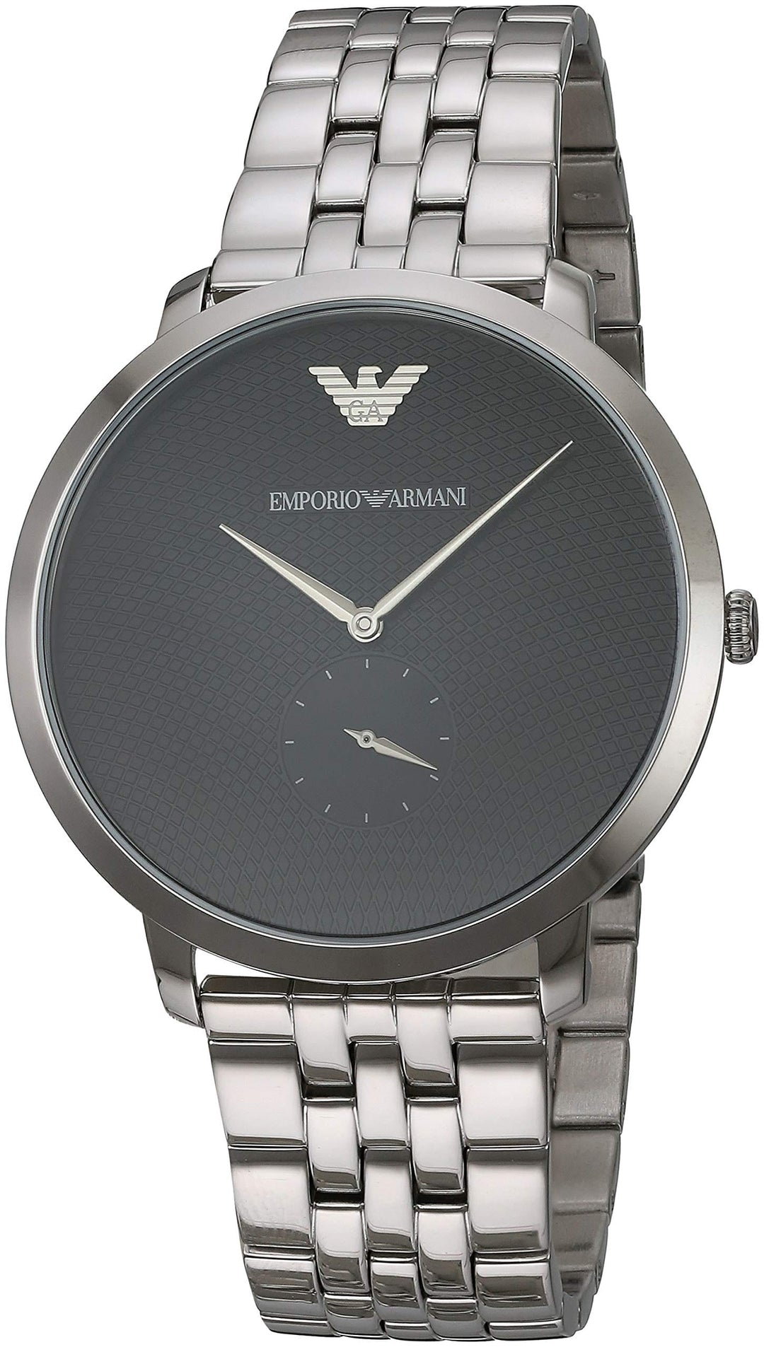 Macy's Watches Emporio Armani Men's Three-Hand Steel Watch