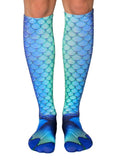 Mermaid Knee Socks by Living Royal *