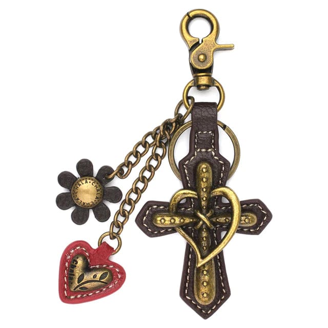 Cross Faith Collection by Chala Handbags, Keychain, Wallet