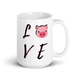 Love Pigs - Mug - The Pink Pigs, A Compassionate Boutique