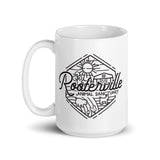Retro Rooterville - Mug - The Pink Pigs, A Compassionate Boutique
