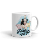 Friends Not Food - Mug - The Pink Pigs, A Compassionate Boutique