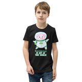 Space Pig Rooterville is Out of this World - Youth T-Shirt - The Pink Pigs, A Compassionate Boutique