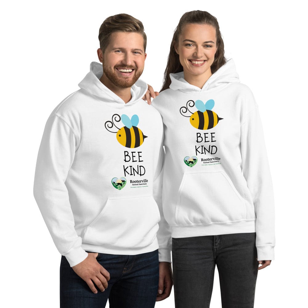 Bee Kind - Unisex Hoodie - The Pink Pigs, A Compassionate Boutique