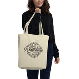 Retro Rooterville - Eco Tote Bag - The Pink Pigs, A Compassionate Boutique