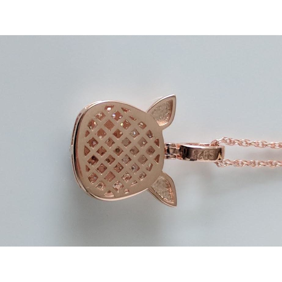 Cat Necklace in Sterling Silver, Cat Necklace for Women, Cat Mom, Cat Cat Necklace in Sterling Silver, Cat Necklace for Women, Cat Mom, Cat