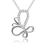 monica Fine Fashion Jewelry-Necklace SM Butterfly Necklaces Sparkling Beauties in Solid Sterling Silver