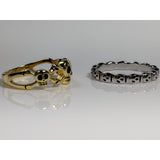 Monica Fine Fashion Jewelry-Ring Ghosts or Skull & Crossbones Sterling Silver Rings, so cute!