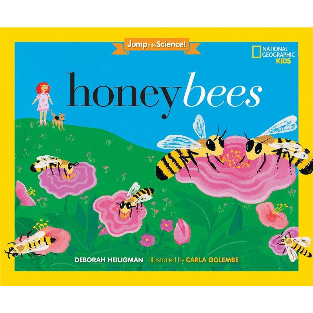 Nat Geo Educational Honey Bee Book-Nat Geo Jump into Science- Honey Bees!*