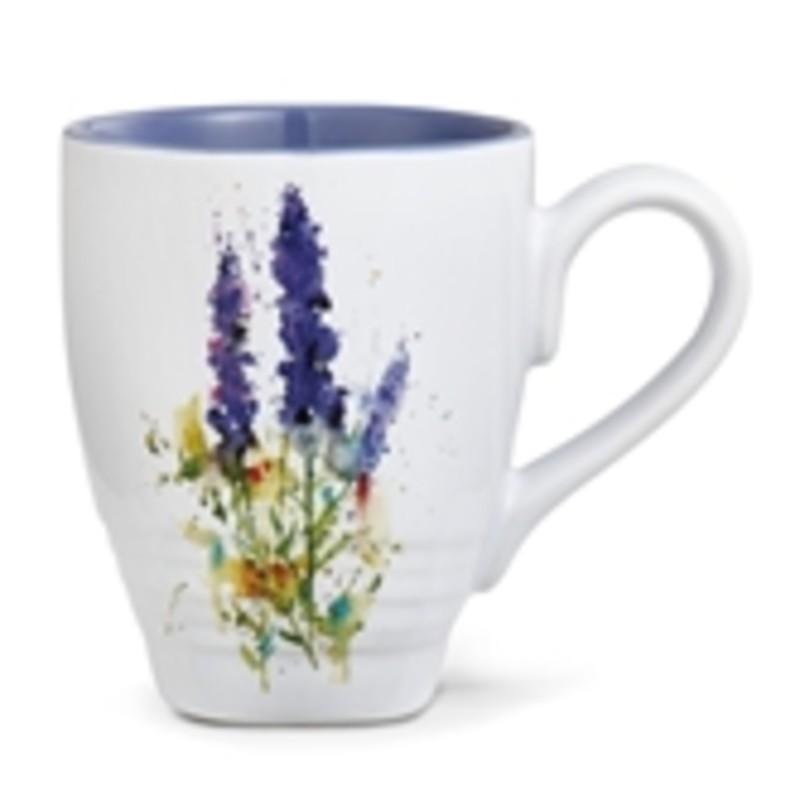 One Coast - Demdaco Mug Lavendar Nature Inspired Mugs-High Quality, Beautiful by Dean Crouser *