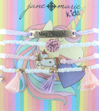 One Coast Fashion Jewelry Necklaces Bracelet Set Jane Marie Girl's Unicorn Jewelry  So Cute!