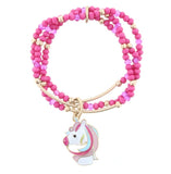 One Coast Fashion Jewelry Necklaces Unicorn Bracelet Jane Marie Girl's Unicorn Jewelry  So Cute!