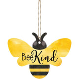 Bee Kind Keychain Honey Bee by P Graham Dunn