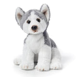 One Coast Plush Animals Husky-Beanie Plush Working Dogs:  Bernese, Dalmatian, Husky, Shiba Inu, Chow, Dobie, Rottie