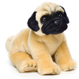 One Coast Plush Animals Pug-SM Plush Toy Dogs: Yorkie, Chihuahua, Pug Demdaco